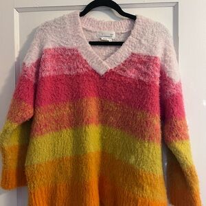 Anthropologie Ombre Sweater